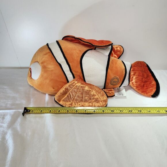 Finding Nemo 16” Plush Clown Fish Genuine Original Authentic Disney Store - Picture 12 of 12